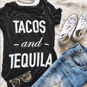 Tacos and Tequila Graphic Tee